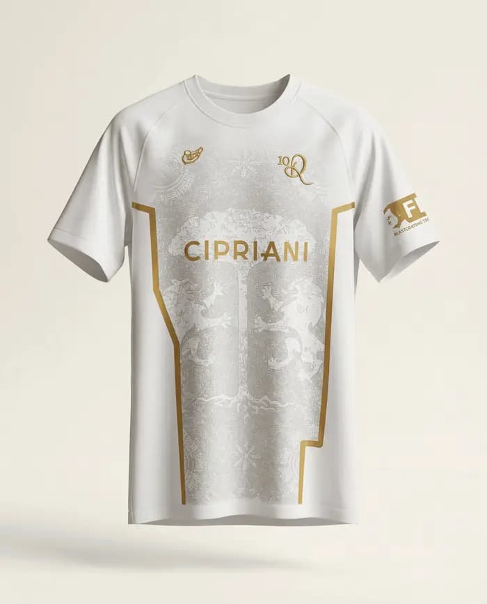 Maillot de football Ronaldinho No.10 Ravenna pour hommes et femmes, T-shirt surdimensionné pour sports d'été, respirant, séchage rapide, vêtements streetwear