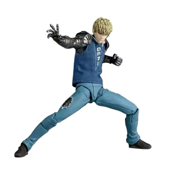 Nouvelles figurines d'action anime Ko Genos Kaiyodo Revoltech Yamaguchi One Punch Man, modèle articulé, statue, jouets, cadeaux