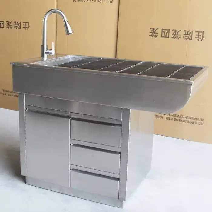Baignoire professionnelle pour animaux de compagnie : Station de toilettage multifonctionnelle avec toutes les fonctionnalités pour les fournitures pour animaux de compagnie