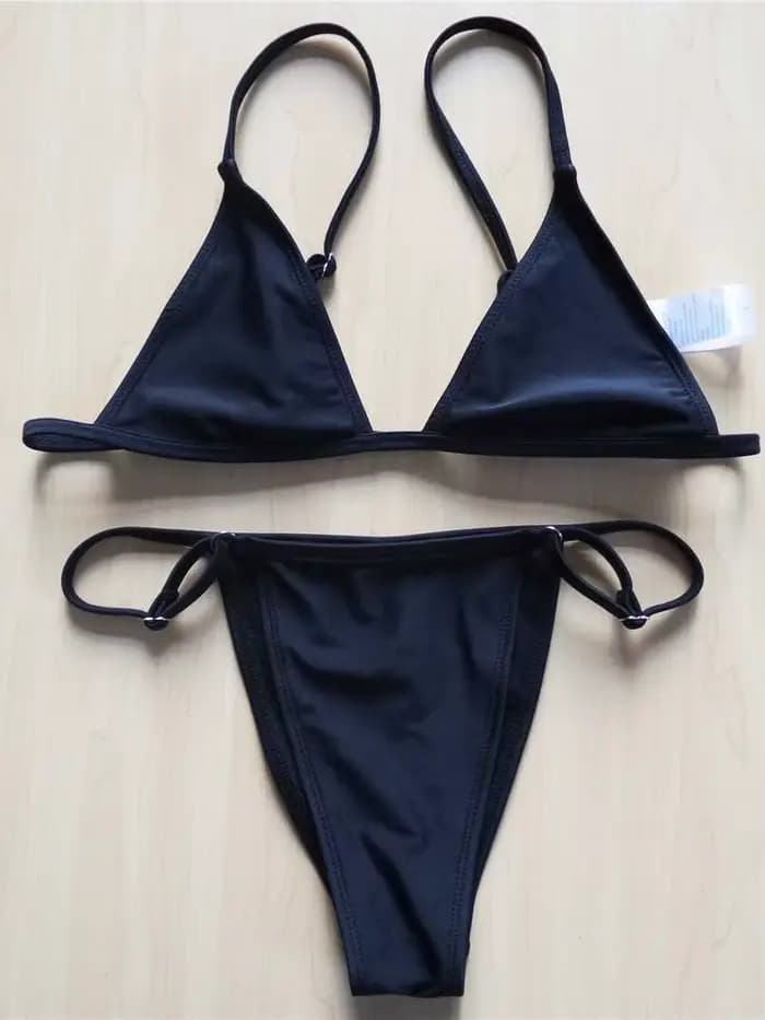 Maillot de bain bikini deux pièces pour femme