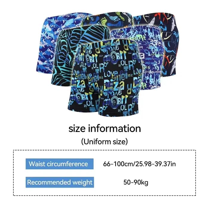 Slip de bain pour adultes, imprimé multicolore, respirant, pour hommes, maillot de bain d'été, séchage rapide, short de plage, trempage, printemps chaud