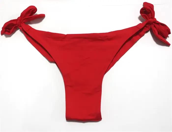Maillot de bain push-up à volants pour femme