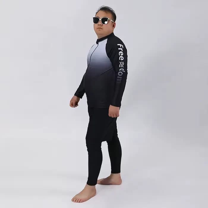 Maillot de bain pour hommes, grande taille 2XL-9XL, manches longues, jambes longues, séchage rapide, maillot de bain de plage, maillot de bain de plongée, maillot de bain de surf