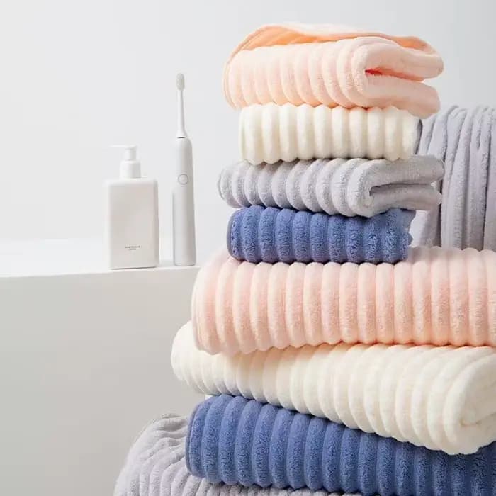 Serviette de bain Candy Bar pour usage domestique