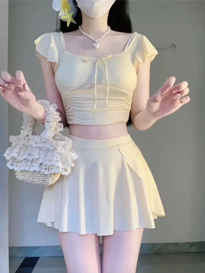 Maillot de bain deux pièces sexy pour femme