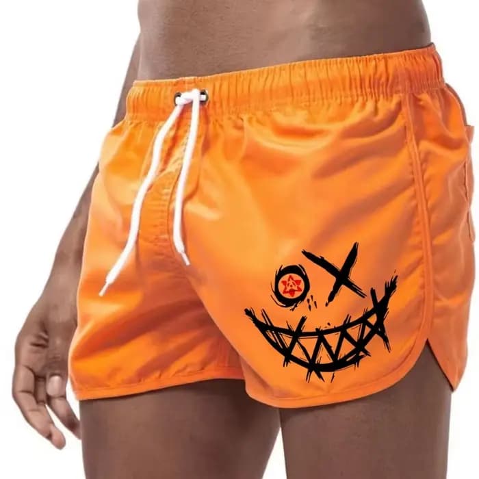 Maillot de bain court respirant et confortable pour hommes