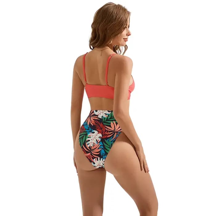 Bikini sexy à col en V pour femmes
