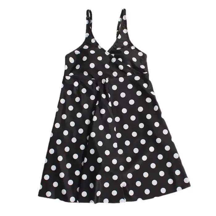 Grande taille 4XL Sexy maillot de bain une pièce avec jupe maillots