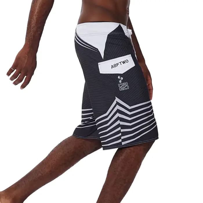Short de surf à poches Wstring pour hommes