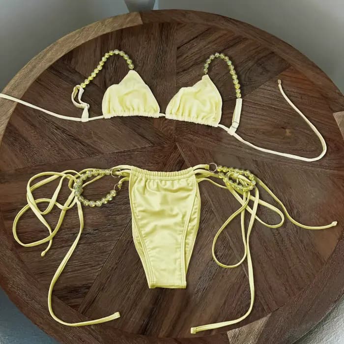 Perles Bikini 2025 Sexy femmes maillot de bain