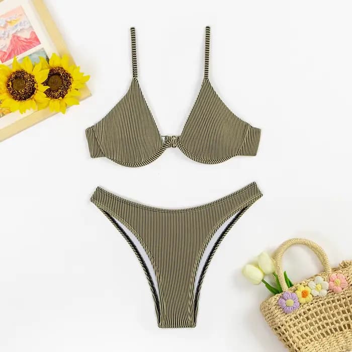 Maillot de bain noir pour femmes, ensemble deux pièces, soutien-gorge push up, culotte tanga, style brésilien, sexy, vêtements de plage