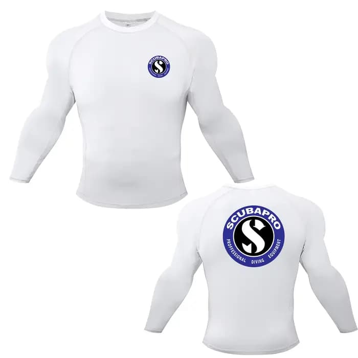 Hommes natation surf T-shirt plage Protection UV maillots de bain éruption garde à manches longues plongée combinaison Rashguard hauts équipement vêtements d'été
