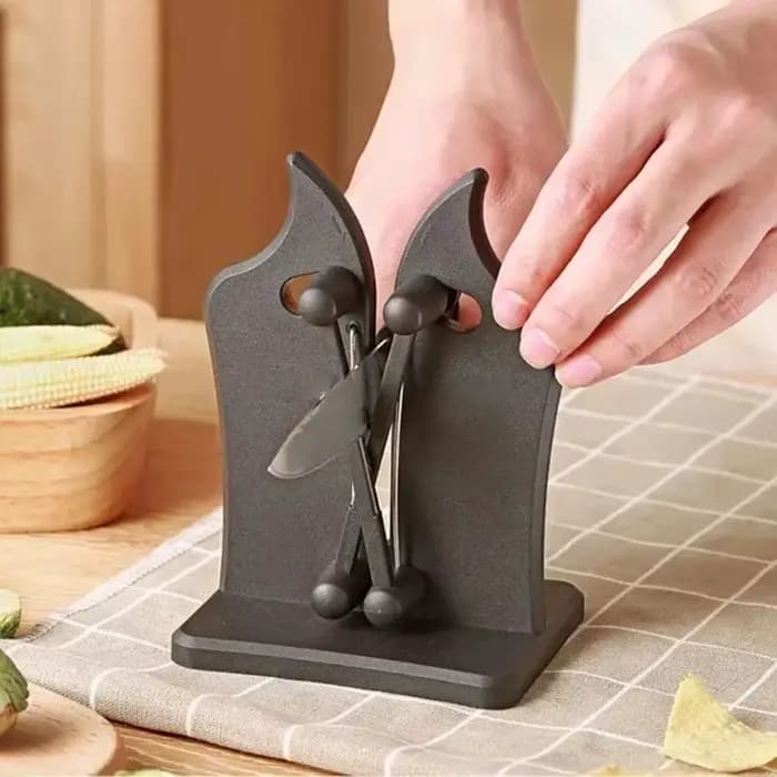 Affûteur de couteaux, outil d'affûtage de cuisine, affûtage facile et sûr, couteau de Chef de cuisine, couteau damas, outils de cuisine, fournitures de cuisine