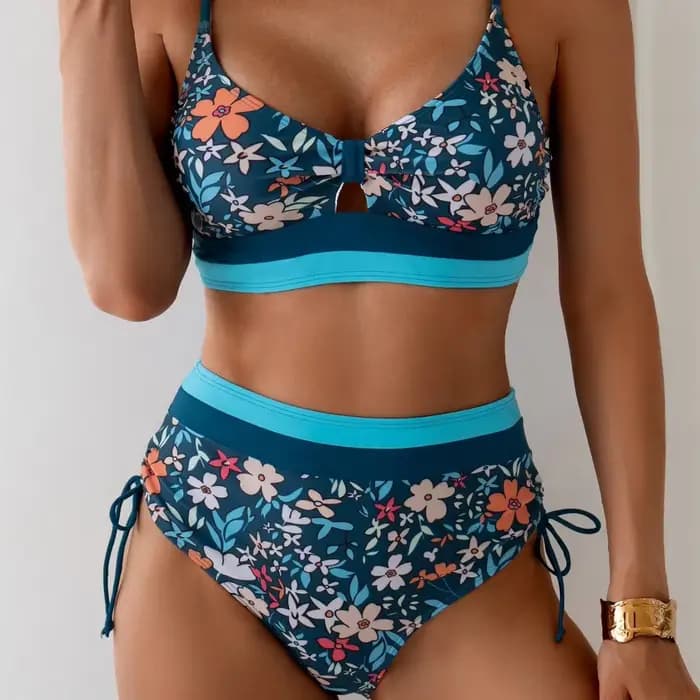 Maillot de bain Bikini pour femmes, Style séparé, décontracté, à la mode, marque chinoise, Stock AE, nouvelle collection 2025