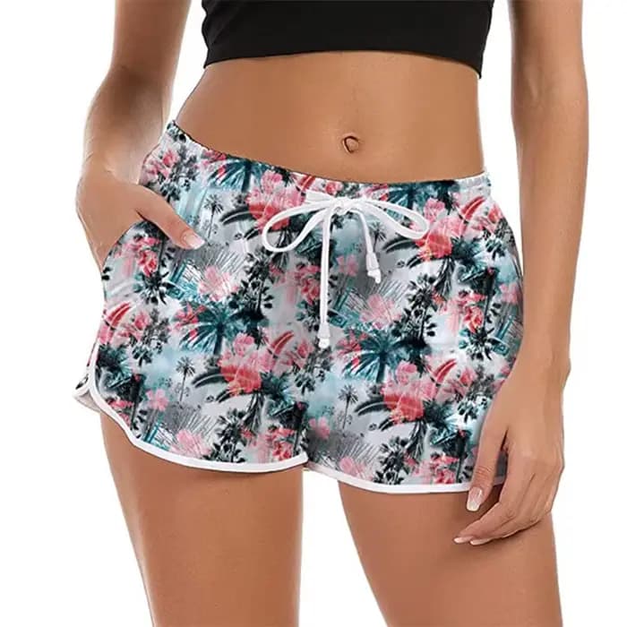 Short de bain à séchage rapide pour femme