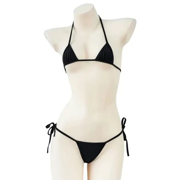 Maillot de bain sexy à col halter