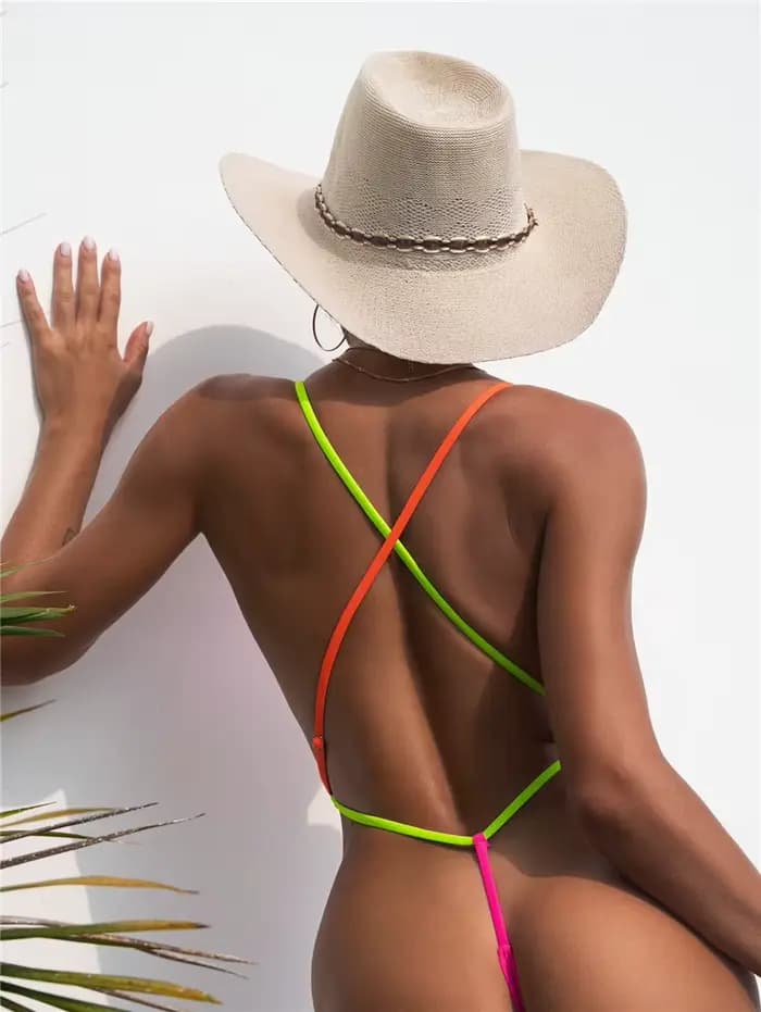 Maillot de bain une pièce pour femmes