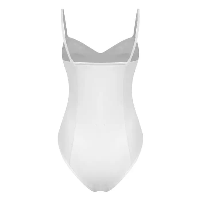 Maillot de bain femme effet mouillé en PU