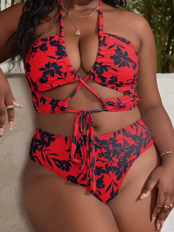 Ensemble Bikini surdimensionné pour femmes