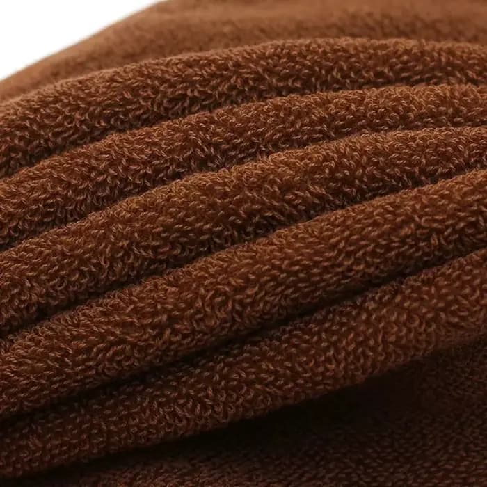 Serviette de plage brodée douce de luxe 100% coton