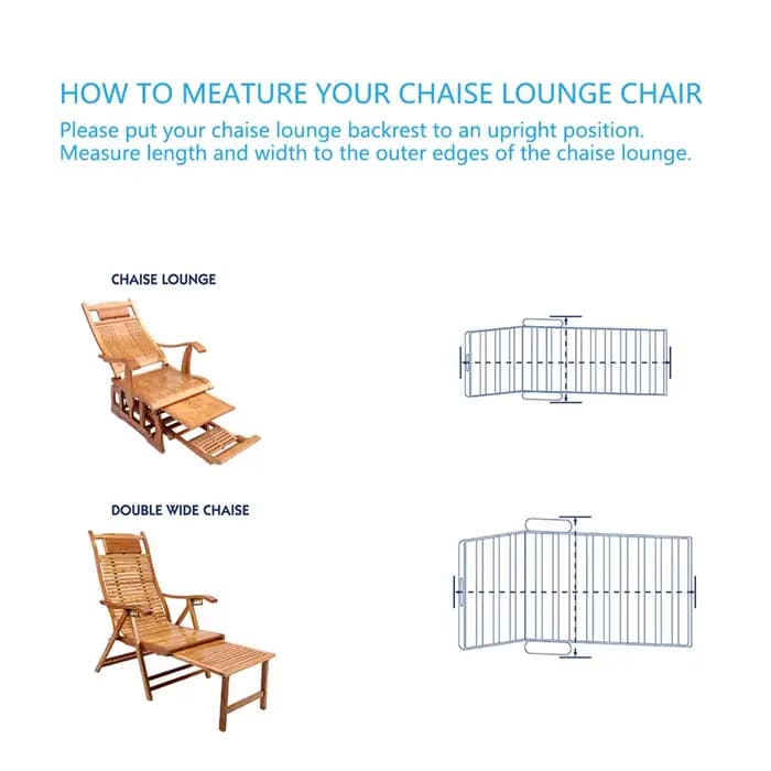 Housse de protection pour chaise longue