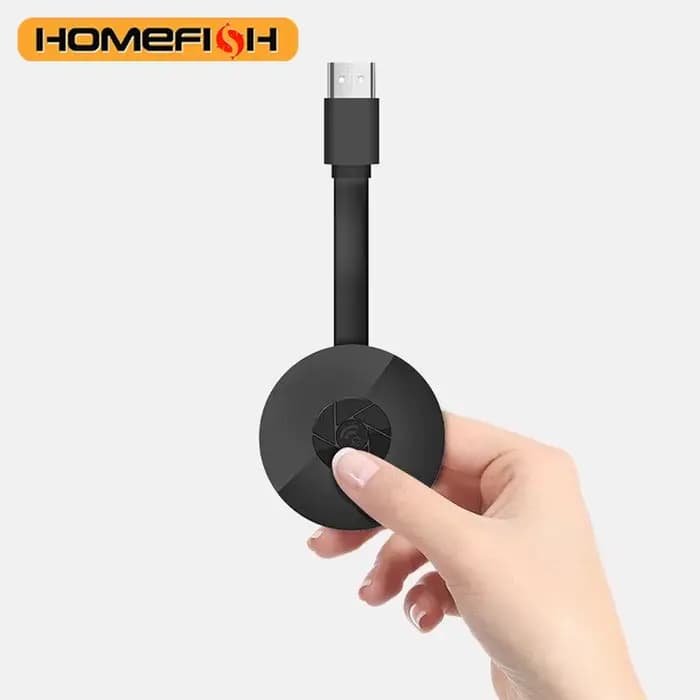 Projection HD sans fil multi-appareils : téléphone mobile connecté à la télévision, projection HD 1080P, ordinateur, iPad, projecteur d'écran en direct Wi-Fi