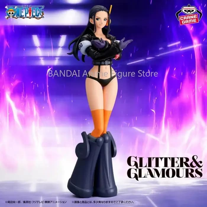 En stock, figurine originale 100% Bandai Nico Robin, personnages d'anime One Piece, modèle de jouets, statue, objets de collection, cadeau