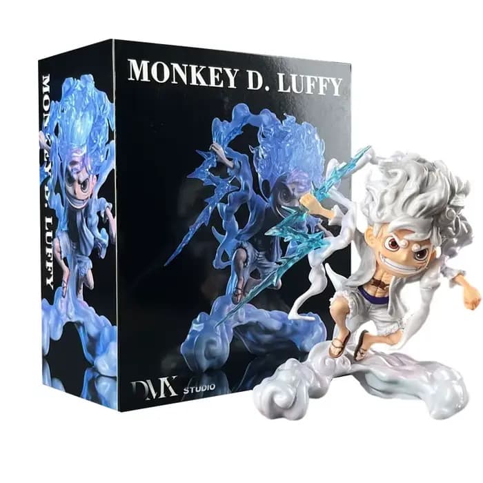 Figurine d'anime ONE PIECE, jouets SD Nika Luffy 5ème vitesse éveillée, figurine en PVC, figurines d'action, collection, modèles, ornements, cadeaux, jouets