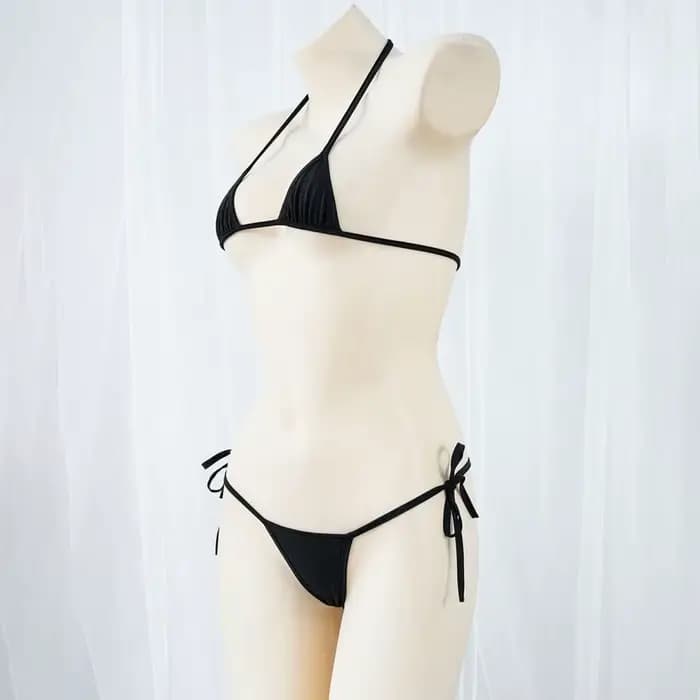 Maillot de bain sexy à col halter