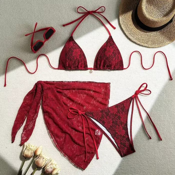 Maillot de bain en dentelle pour femmes