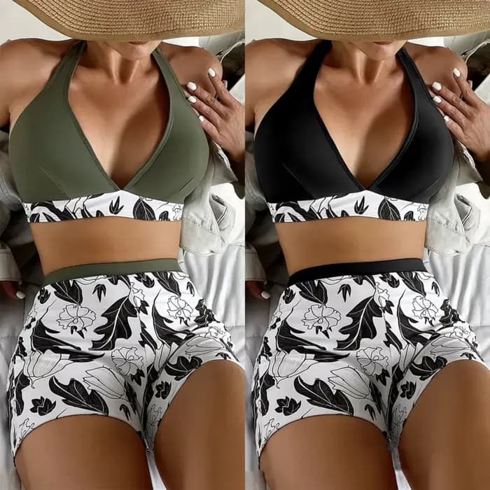 Été nouveaux maillots de bain Tankini ensembles femme Push Up