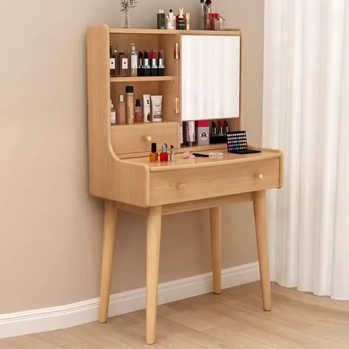 Tallboy large Table de vanité pour adulte rustique Simple classique Table de vanité coin Mini Commode Chambre À Coucher meubles de Chambre