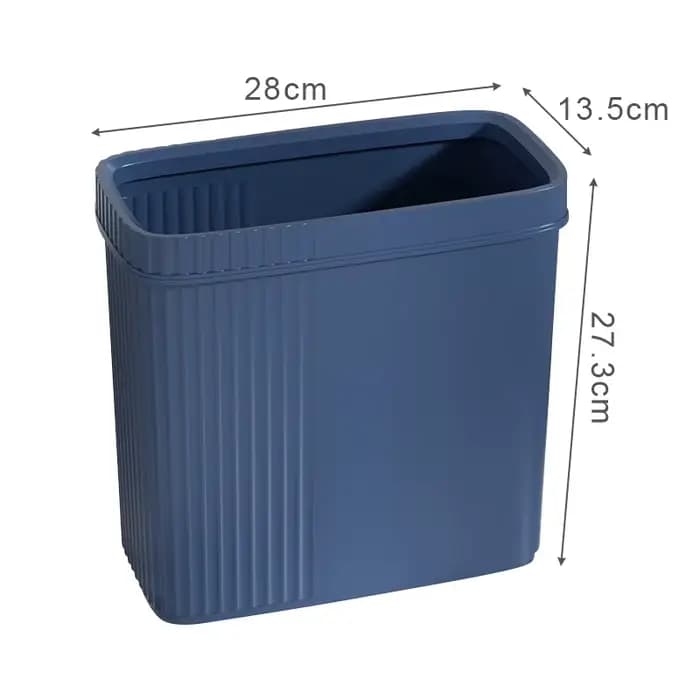 Poubelle de salle de bains, Type presse, poubelle de toilette avec couvercle, anti-odeur, poubelle étroite, salon chambre à coucher, panier à déchets
