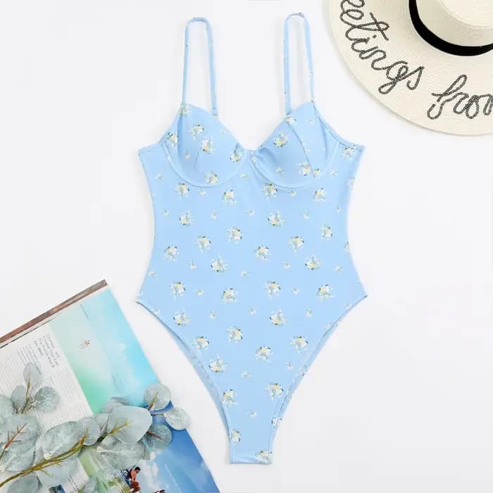 Maillot de bain une pièce pour femmes, imprimé Push Up, Monokini, Sexy, vêtements de plage brésiliens, nouvelle collection, 2023