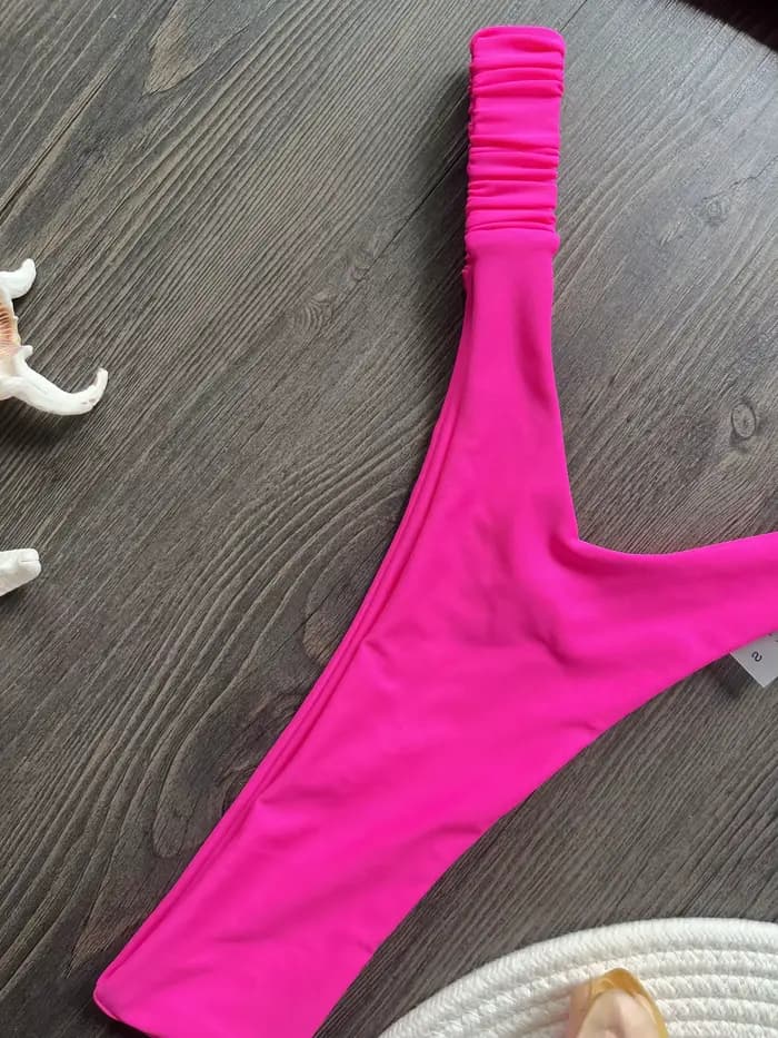 2026 Sexy Micro Bikini Tube Top Femme Maillots de Bain Féminins Ensemble Bikini Brésilien String Biquini Tenues de Plage