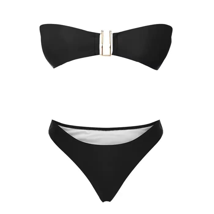 Maillot de bain solide femmes