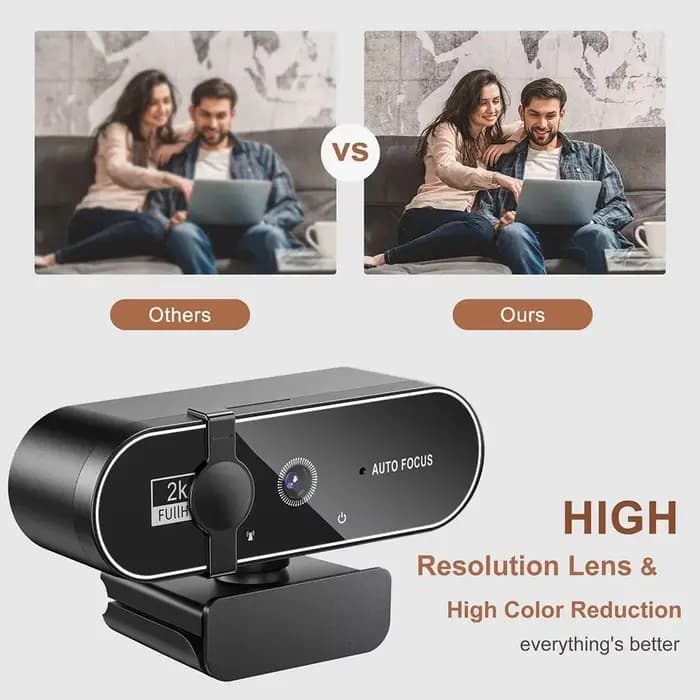 Xiaomi 4K Streaming caméra Web 2K Autofocus Full HD USB Webcam 1080P 60FPS avec Microphone PC portable caméra de prise de vue vidéo 2025