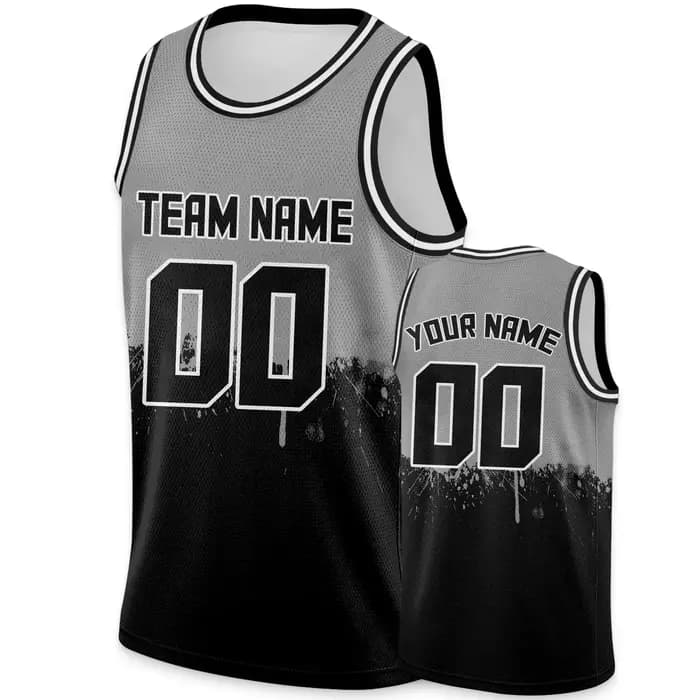 Maillot de basket-ball personnalisé noir vert, nom de l'équipe imprimé personnalisé, numéro, chemise de sport Hip Hop pour hommes, femmes, jeunes enfants