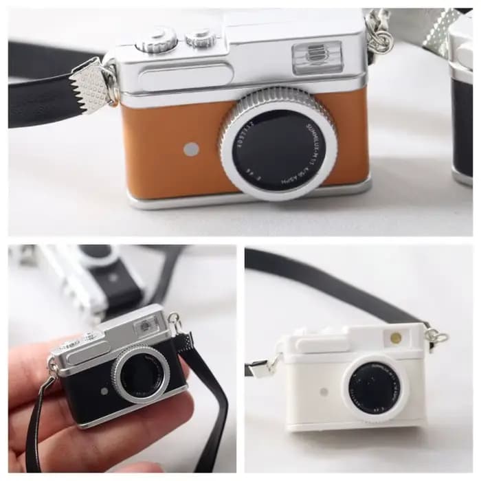 Faire semblant jouer OB11 accessoires maison accessoires photographique accessoire Simulation caméra Witn Flash lampe Cool mignon