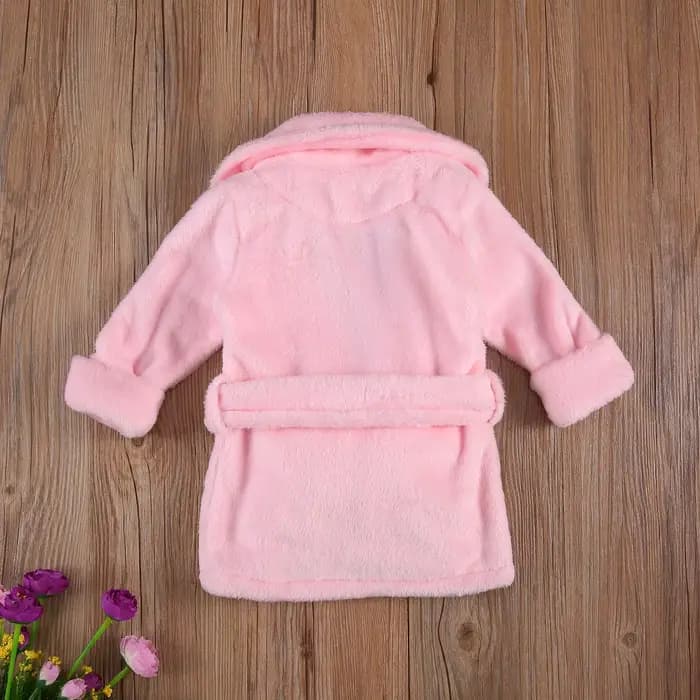 Peignoir à capuche à manches longues pour enfants, peignoir flou pour enfants, pyjama animal pour garçons et filles, robe de serviette de dessin animé pour enfants, automne, hiver, nouveau