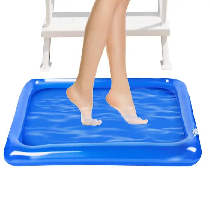 Bassin de lavage de pieds gonflable pour piscine, bac de rinçage pour enfants, adolescents, adultes, propriétaires de maison, voyageurs, plage, camping