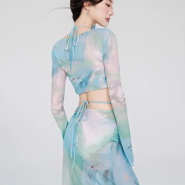 Maillot de bain fendu pour femmes