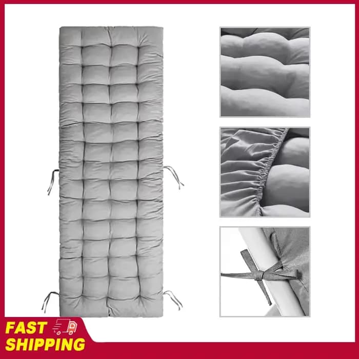 Coussin de chaise longue inclinable pour patio