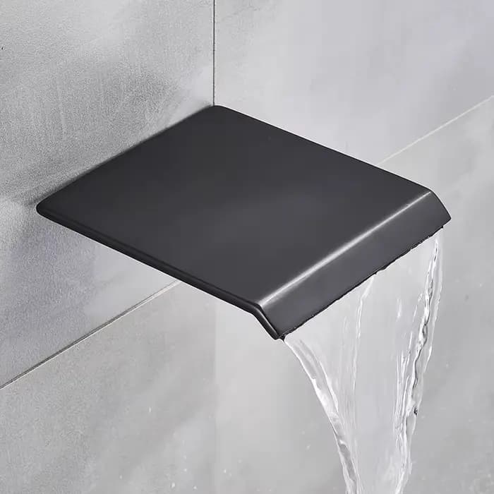 Robinet de salle de bains, robinets de baignoire, Chrome poli mur de douche, bec de sortie accessoire, pièce de rechange, livraison gratuite