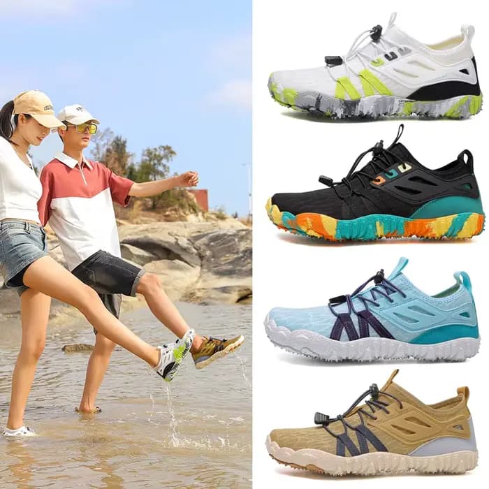 Chaussures d'eau pieds nus