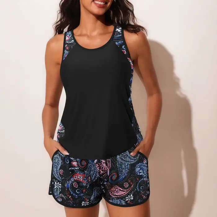Nouveau Maillot de Bain Deux Pièces 2026 pour Femme