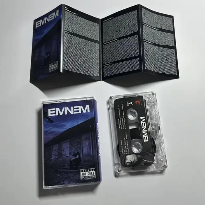 Eminem The Marshall Mathers LP 2 Cassette, cassette pour fans de rap anglais, album de collection Hip Hop, musique classique, livraison gratuite
