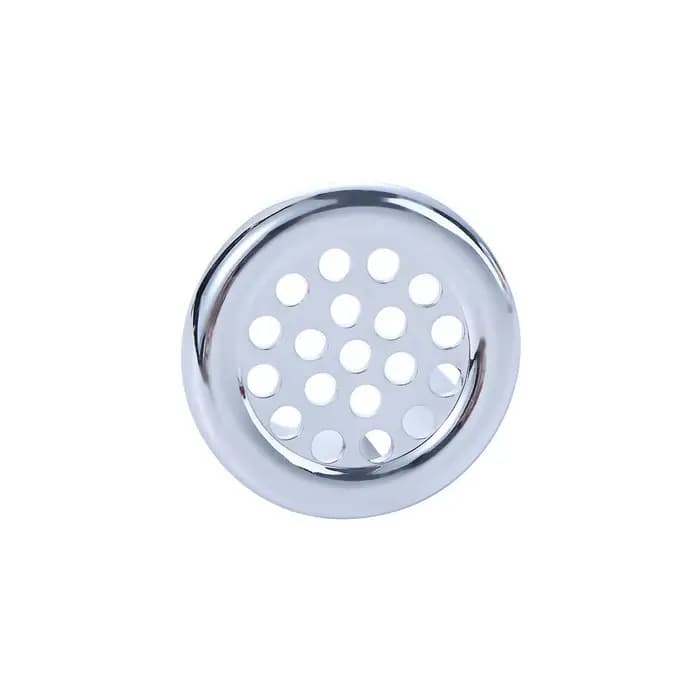 Couvercle de trou chromé pour lavabo en céramique, salle de bains, accessoires de cuisine, bouchon de lavabo d'évier, couvercle de trop-plein creux, anneau rond d'évier, couvercle de rechange