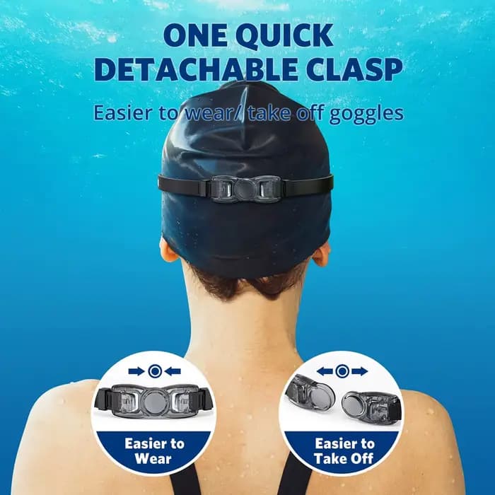 Lunettes de natation professionnelles imperméables