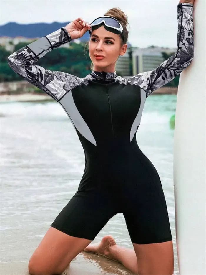 Surf Sport maillot de bain 2026 femmes à manches longues maillots